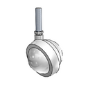 PPL25605BC Shepherd Swivel Caster