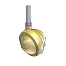 PPL25605WA Shepherd Swivel Caster