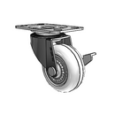 PRE20108BO-VPR01(CG)B Shepherd Swivel Caster