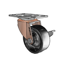 PRE20108CO-3EB Shepherd Swivel Caster