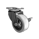 PRE20113BO-TPUB Shepherd Swivel Caster