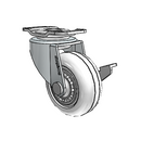 PRE20113ZN-VPR01(CG)B Shepherd Swivel Caster