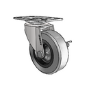 PRE25108BC-TPRB Shepherd Swivel Caster