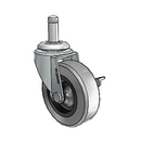 PRE25222ZN-TPRB Shepherd Swivel Caster