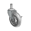 PRE30222ZN-MNTB Shepherd Swivel Caster