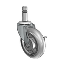 PRE30273ZN-MNTB Shepherd Swivel Caster