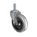 USA 3"x0.8125" TPR Wheel Caster with 5/16"-18UNCx1" Thread