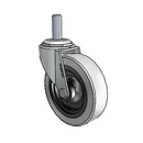 USA 3"x0.8125" Thermoplastic Urethane Wheel Caster with 3/8"-16UNCx1" Thread