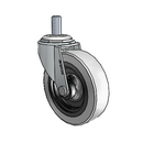 USA 3"x0.8125" Thermoplastic Urethane Wheel Caster with 3/8"-16UNCx3/4" Thread