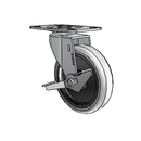 PRE40120ZN-TPUSB Shepherd Swivel Caster