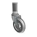PRE40444ZN-MNT Shepherd Swivel Caster