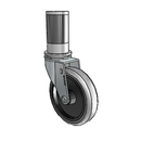 PRE40446ZN-TPR Shepherd Swivel Caster