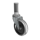 PRE40452ZN-TPR Shepherd Swivel Caster