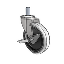 PRE40741BC-TPUSB Shepherd Swivel Caster
