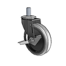 PRE40741BO-TPRSB Shepherd Swivel Caster