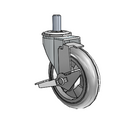 PRE40741ZN-MNTB Shepherd Swivel Caster
