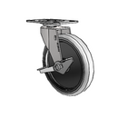 PRE50120BC-TPUSB Shepherd Swivel Caster