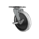PRE50120ZN-TPUSB Shepherd Swivel Caster