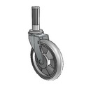 PRE50451ZN-MNT33(GG) Shepherd Swivel Caster