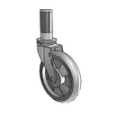 PRE50453ZN-MNT Shepherd Swivel Caster