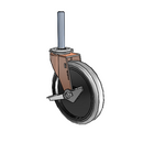 PRE50705CO-TPRSB Shepherd Swivel Caster