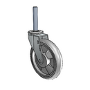 PRE50705ZN-MNT33(GG) Shepherd Swivel Caster