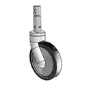 PS-06PYP-125-TL-CL01 MedCaster Swivel Caster