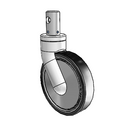 PS-06PYP-125-TL-CL04 MedCaster Swivel Caster