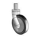 PS-06TPP-125-SW-RS03 MedCaster Swivel Caster