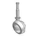 PST15302BC Shepherd Swivel Caster