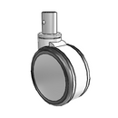 PT-05APP-283-SW-RS05 MedCaster Swivel Caster