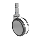 PT-06APP-283-DT-CL01 MedCaster Swivel Caster