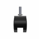 50mm Nylon Swivel Twin Wheel Caster with 5/16"x1" Threaded Stem
