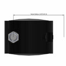 50mm Nylon Brake Twin Wheel Caster with 3/8"x3/4" Threaded Stem