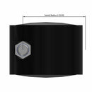 50mm Nylon Swivel Twin Wheel Caster with 3/8"x3/4" Threaded Stem