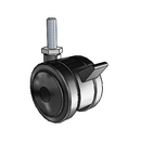 PUT50507BK-BU Shepherd Swivel Caster