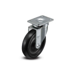 Main view of a Pemco Casters 5" x 1.25" wide wheel Swivel caster with 2-5/8" x 3-3/4" top plate, without a brake, Polypropylene wheel and 325 lb. capacity part