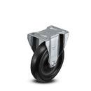 Main view of a Pemco Casters 5" x 1.25" wide wheel Rigid caster with 2-5/8" x 3-3/4" top plate, without a brake, Polypropylene wheel and 325 lb. capacity part