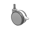 RXS100741WH-BU MedCaster Caster