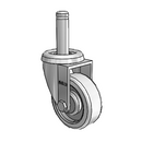 RZ-02GRN-070-SW-GR02 MedCaster Swivel Caster