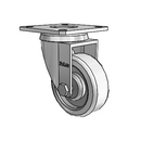 RZ-02GRN-070-SW-TP06 MedCaster Swivel Caster