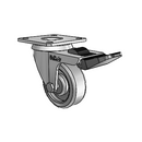 RZ-02TPN-070-TL-TP06 MedCaster Swivel Caster
