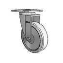 RZ-03GRP-090-SW-TP05 MedCaster Swivel Caster