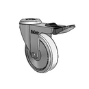 RZ-03GRP-090-TL-HK04 MedCaster Swivel Caster