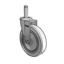 RZ-04GRP-090-SW-GR02 MedCaster Swivel Caster