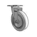 RZ-04GRP-090-SW-TP05 MedCaster Swivel Caster