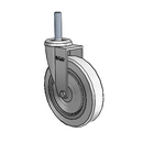 RZ-04GRP-090-SW-TS25 MedCaster Swivel Caster