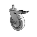 RZ-04GRP-090-TL-GR01 MedCaster Swivel Caster