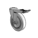 RZ-04GRP-090-TL-HK04 MedCaster Swivel Caster