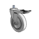 RZ-04GRP-090-TL-TS15 MedCaster Swivel Caster